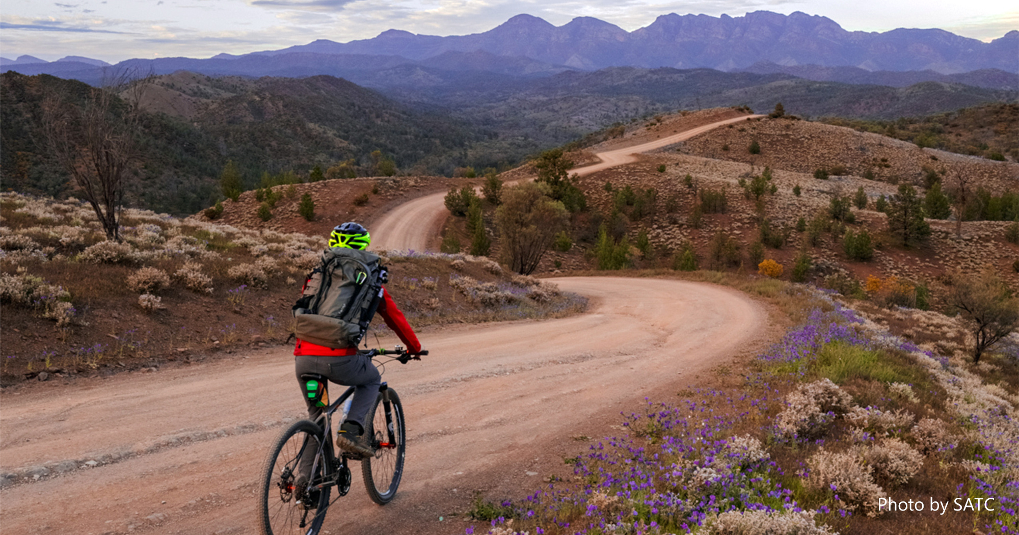 Outdoor Activities in Winter Mountain Biking