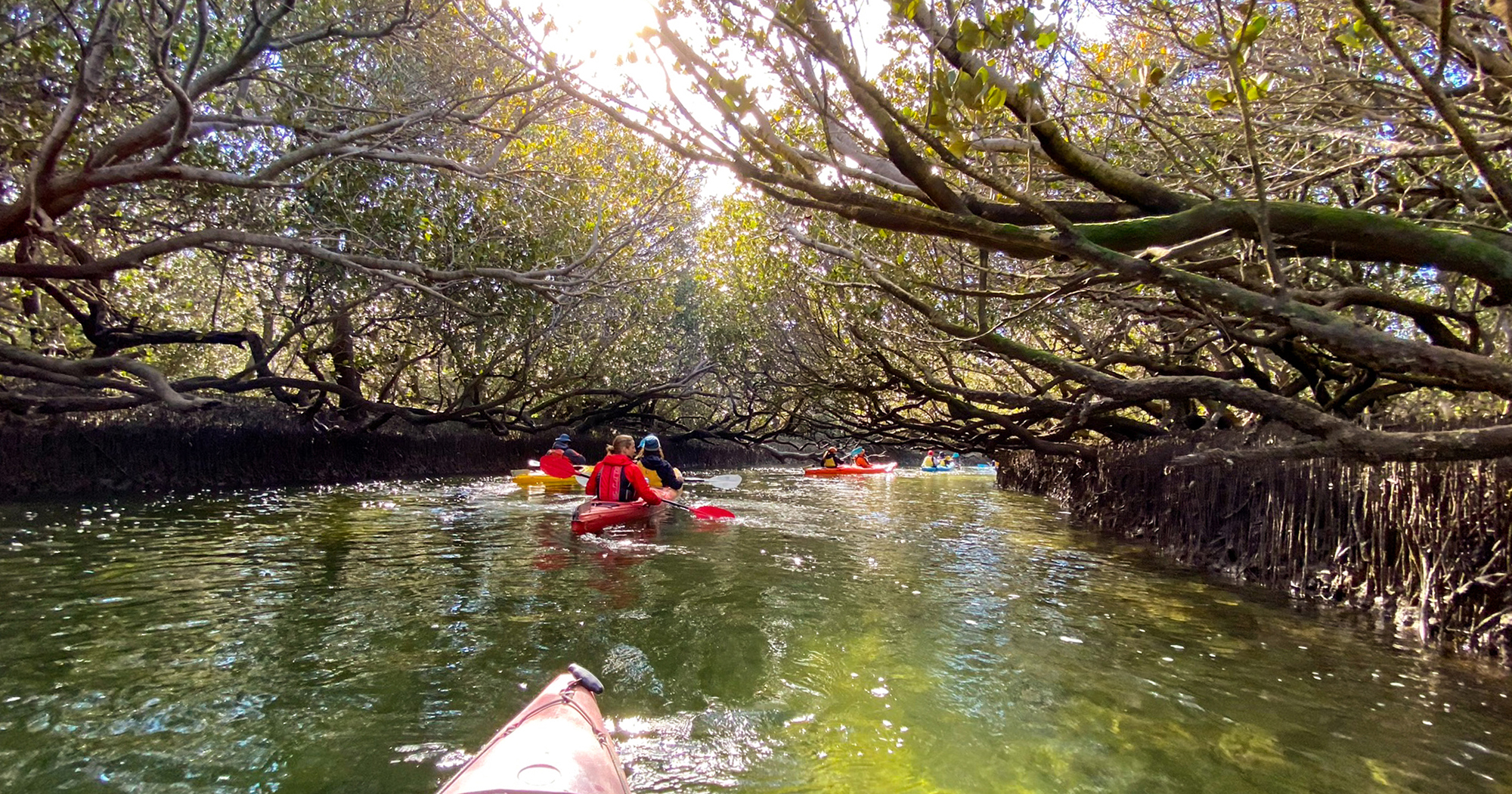 Outdoor Activities in Winter Kayaking